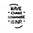 Quote, changes, brave, happiness tattoo design idea