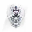 Ghost in the shell movie  tattoo design idea