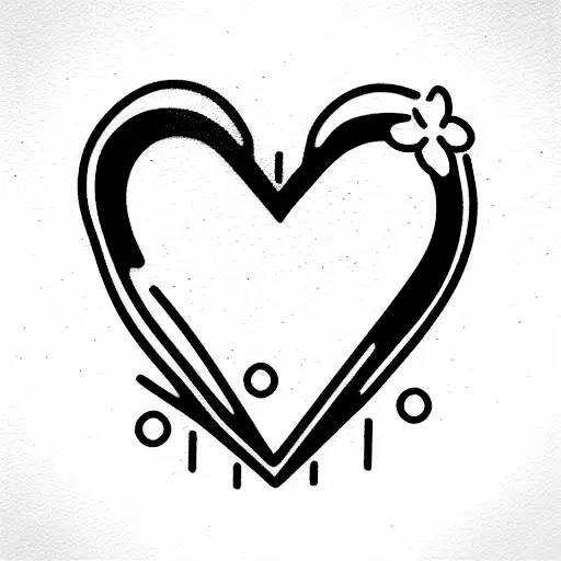 iniciales N y R tattoo design idea