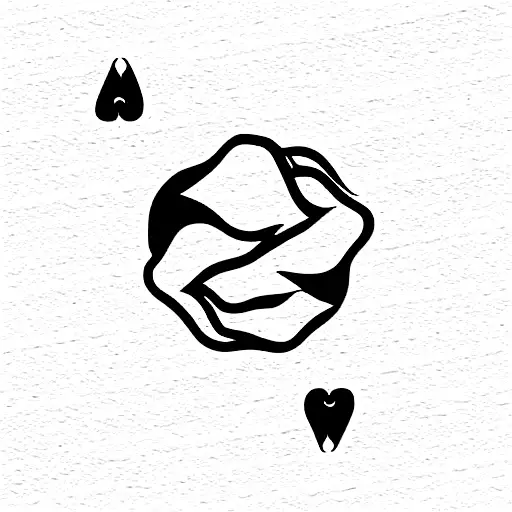 ace card tattoo design idea