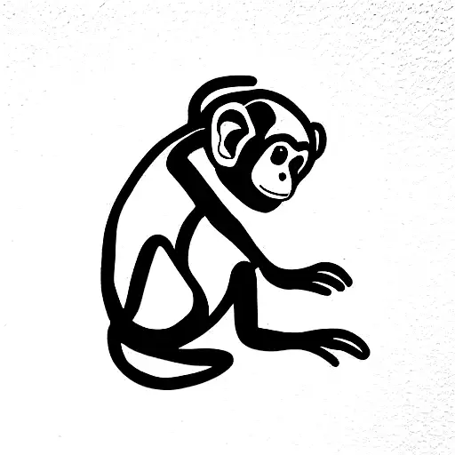 40+ Monkey Tattoo Designs That Are Epitome Of Life - Blurmark | Monkey  tattoos, Simple tattoo with meaning, Tattoos with meaning