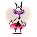 Take that depression from hazbin hotel tattoo design idea