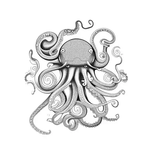 camera with a Cessna and an octopus tattoo design idea