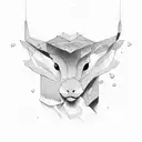 milk and honey  tattoo design idea