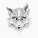 kurama tattoo design idea