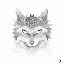 kurama tattoo design idea