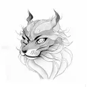 kurama tattoo design idea