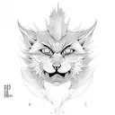 kurama tattoo design idea