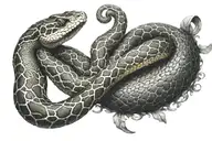 Python sleeve tattoo design idea