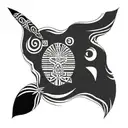 indigenous tattoo design idea