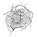 Kintsugi tattoo design idea