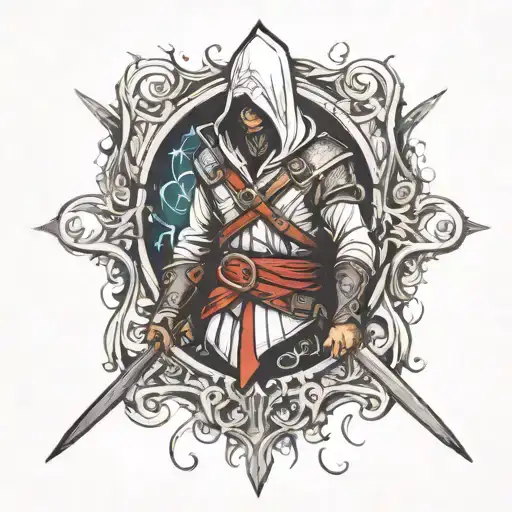 Assassin creed  tattoo design idea