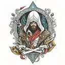 Assassin creed  tattoo design idea