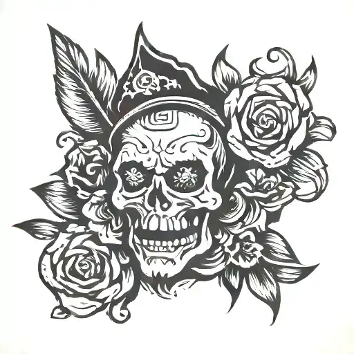 orljane Ghetto logo tattoo design idea
