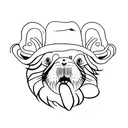 walrus tattoo design idea