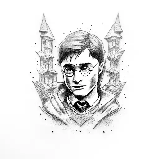 Harry Potter tattoo design idea