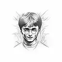 Harry Potter tattoo design idea
