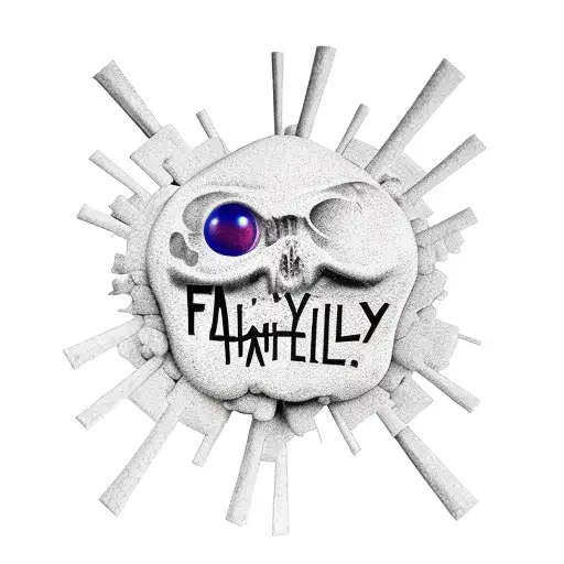 family, hardwork, struggle  tattoo design idea