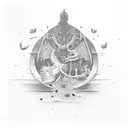 family, hardwork, struggle  tattoo design idea