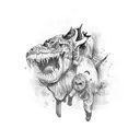 family, hardwork, struggle  tattoo design idea