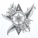 memorial tattoo alexis  wiccan  no roses  tattoo design idea