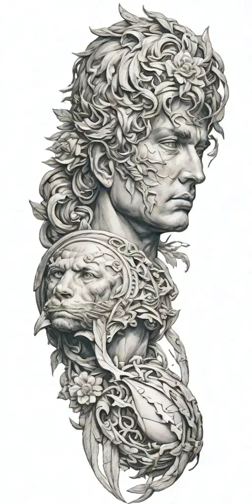 Apollo tattoo design idea
