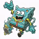 spongebob squarepants tattoo design idea