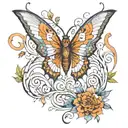 Imagine a large, intricate tattoo that stretches across the upper arm and shoulder, possibly extending onto the chest an tattoo design idea