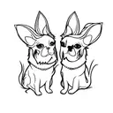 gay bitches tattoo design idea