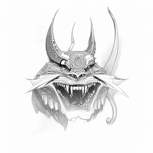 slingshot  tattoo design idea