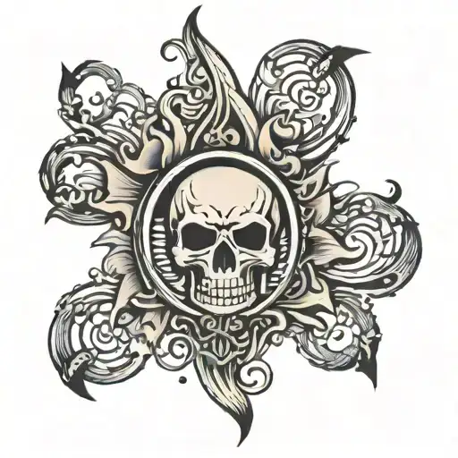 The word 40 minutes tattooed tattoo design idea