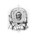 st Christopher 26 tattoo design idea