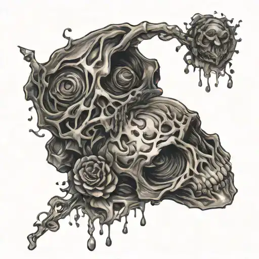 Free from a toxic relationship tattoo design idea