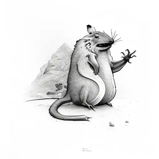 australia theme tattoo design idea