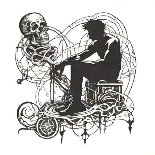 abused and confused Slave to my direction tattoo design idea