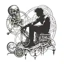 abused and confused Slave to my direction tattoo design idea