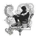 abused and confused Slave to my direction tattoo design idea