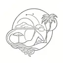 jersey shore tattoo design idea