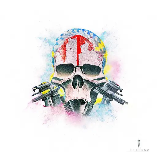 sicario soldier  tattoo design idea