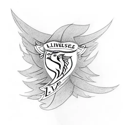 Full sleeve tattoo with Liverpool Football Club tattoo design idea