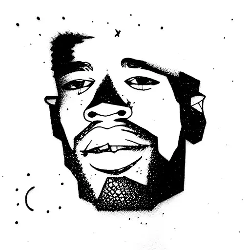 kid cudi tattoo design idea
