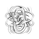 Infinity Symbol tattoo design idea