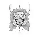 dominican republic tattoo design idea
