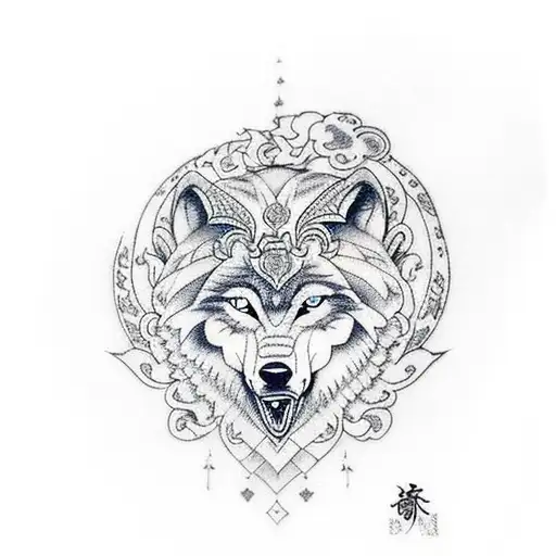 wolf in sheeps clothing tattoo design idea