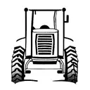 tractor rip tattoo design idea