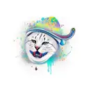 karma tattoo design idea