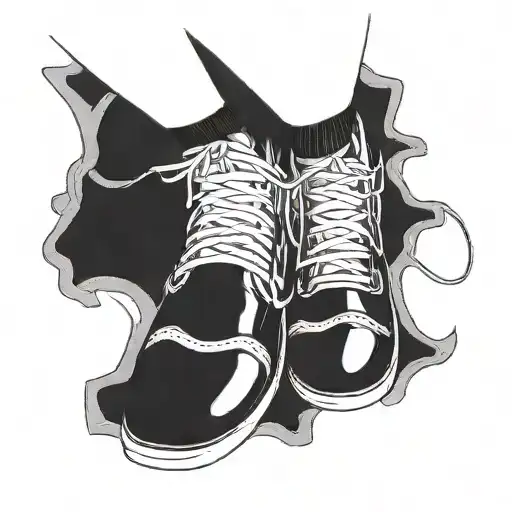 feet on a accelerator  tattoo design idea