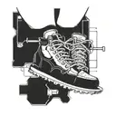 feet on a accelerator  tattoo design idea