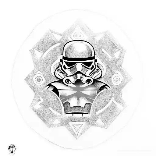 arm sleeve using Star Wars, Avengers, Lego, Nakatomi, Tardis, Green Lantern, and a frog tattoo design idea