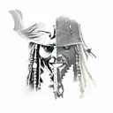 jack sparrow dunks tattoo design idea